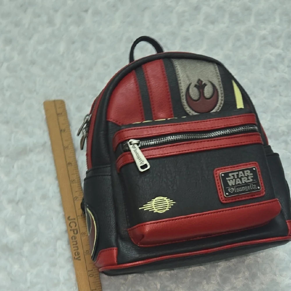 Disney Star Wars Black & Red Mini Backpack by Loungefly